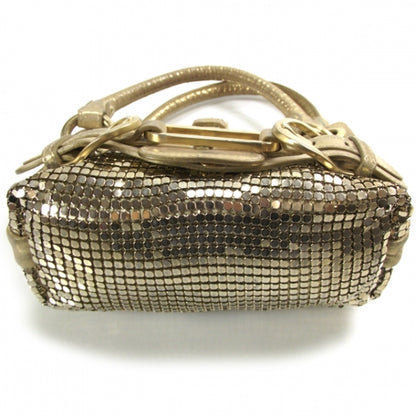 Jimmy Choo Lame Chainmail Mini Tulita Gold 4 of 9