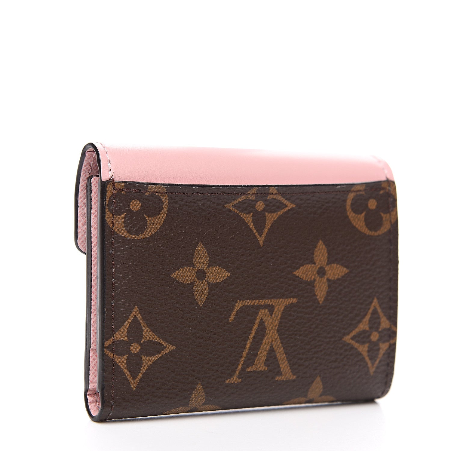 Louis Vuitton Monogram Zoe Wallet Rose Ballerine 2 of 7