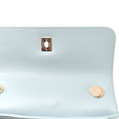 Chanel Lambskin Quilted Small Trendy CC Flap Dual Handle Bag Light Blue 11 of 11