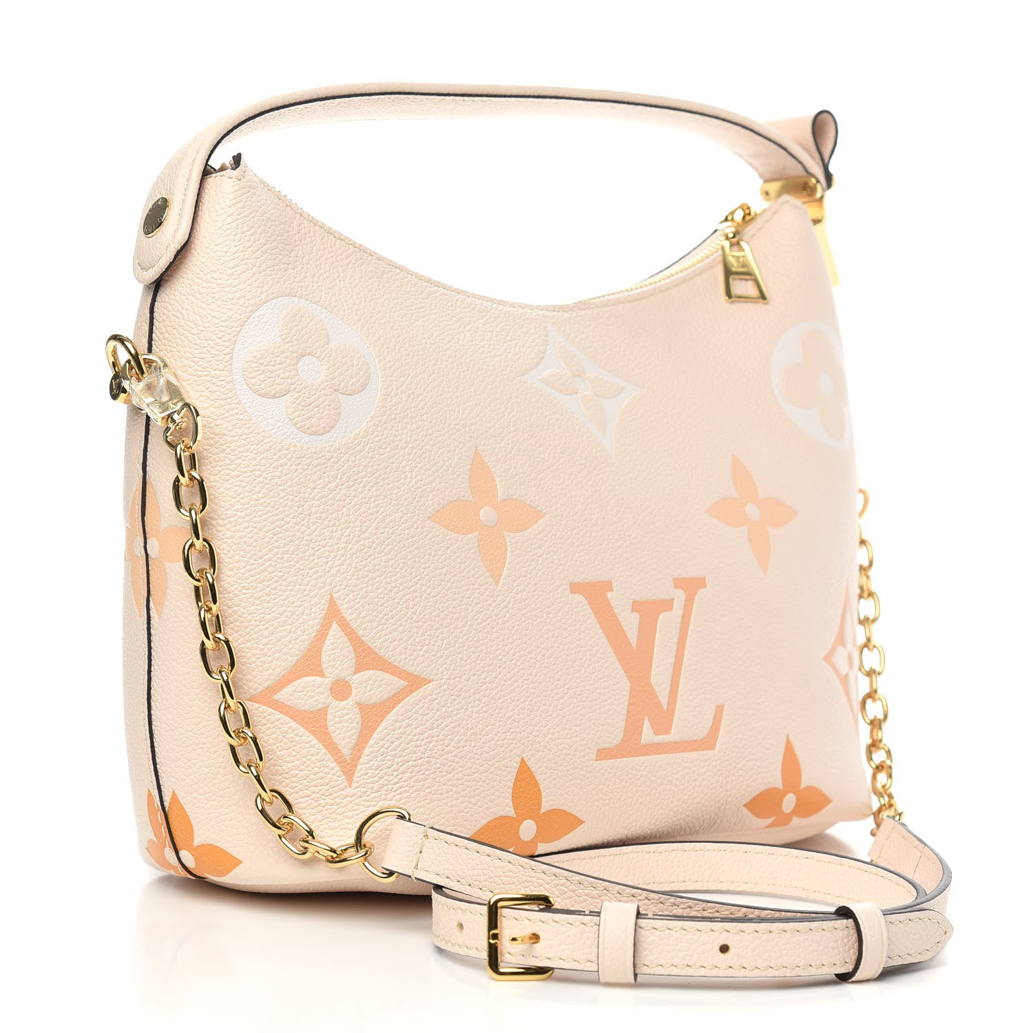 Louis Vuitton Empreinte Monogram Giant By The Pool Marshmallow Hobo Cream Saffron 3 of 9