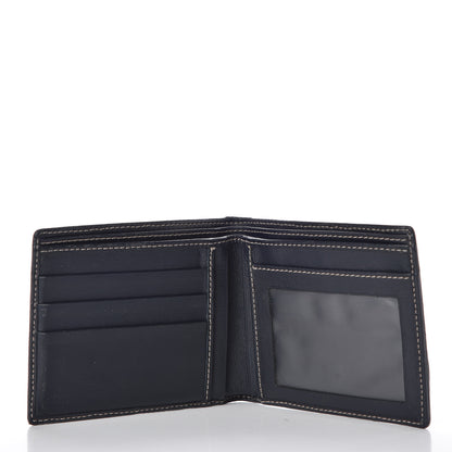 Gucci GG Supreme Monogram Bi-Fold Wallet Navy 5 of 9