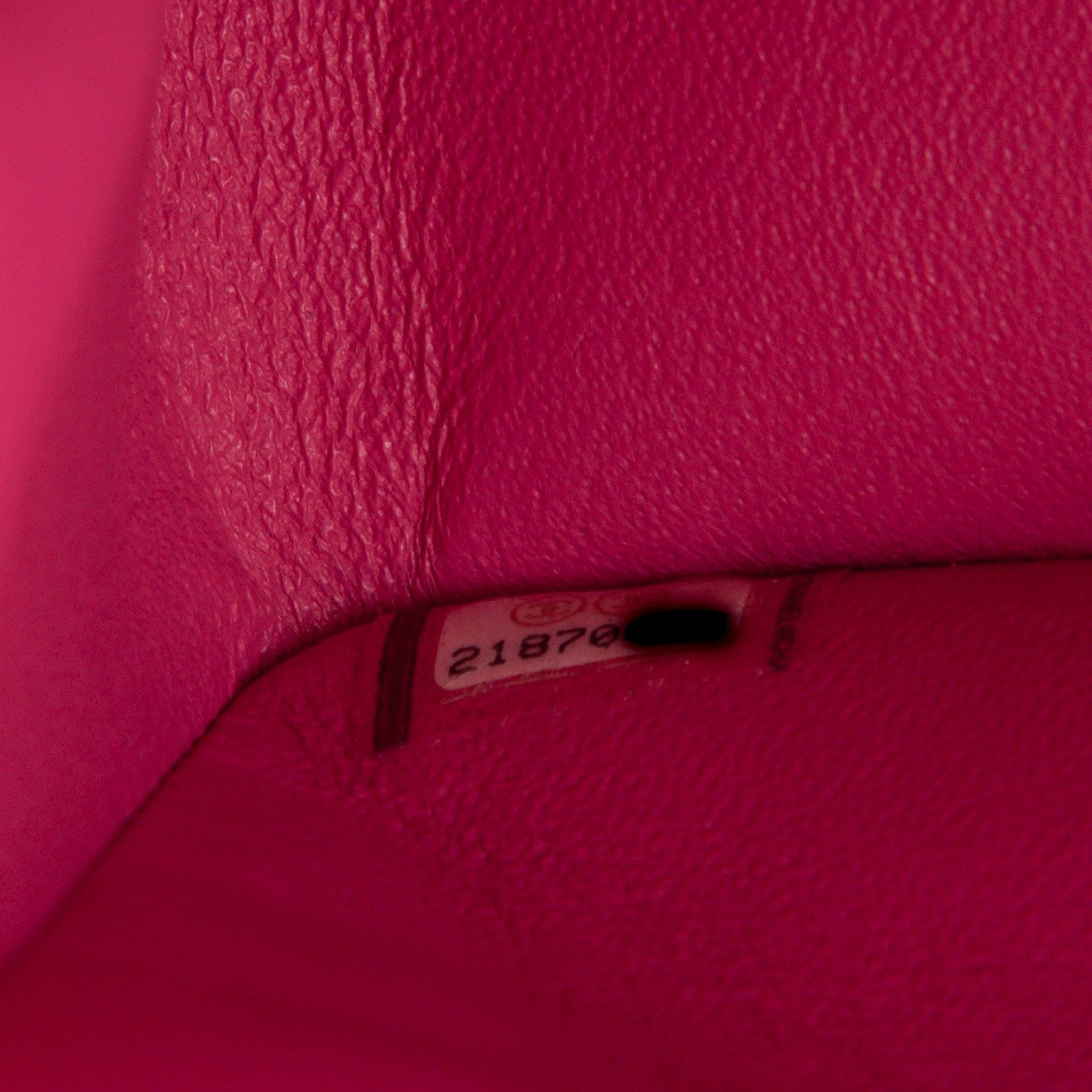 Lambskin Quilted Jumbo Double Flap Fuchsia