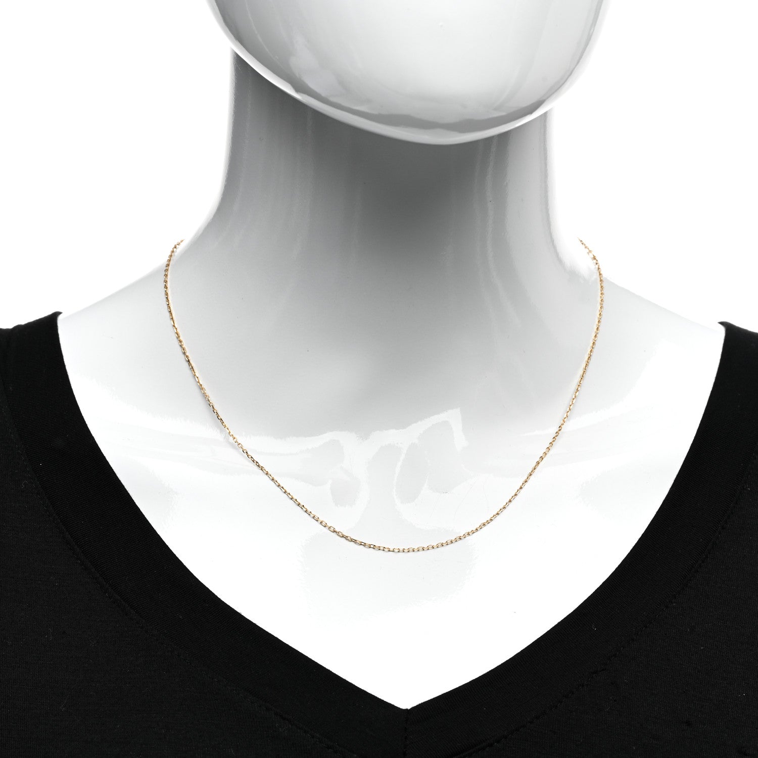 Cartier 18K Yellow Gold Chain Necklace 2 of 5