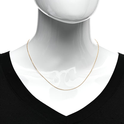 Cartier 18K Yellow Gold Chain Necklace 2 of 5