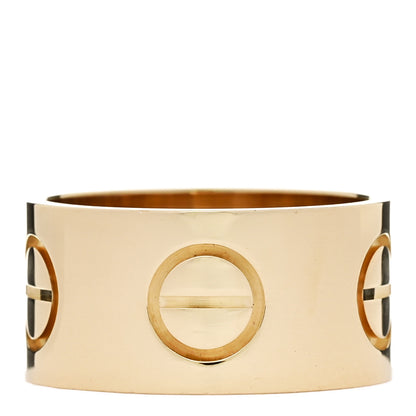 Cartier 18K Yellow Gold 11mm LOVE Ring 61 9.75 1 of 5