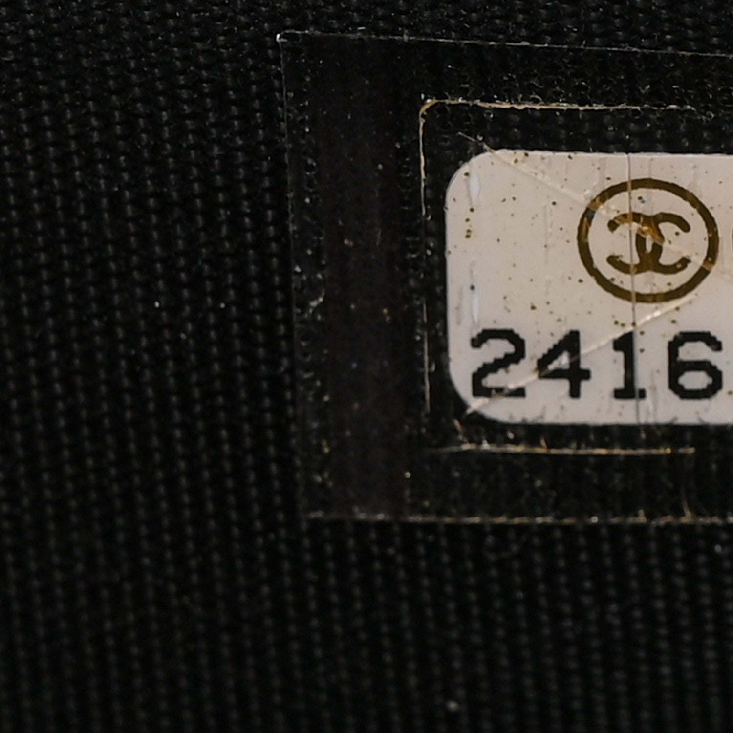 Chanel Calfskin Painted Chevron Embossed Boy Wallet On Chain WOC Black 8 of 15