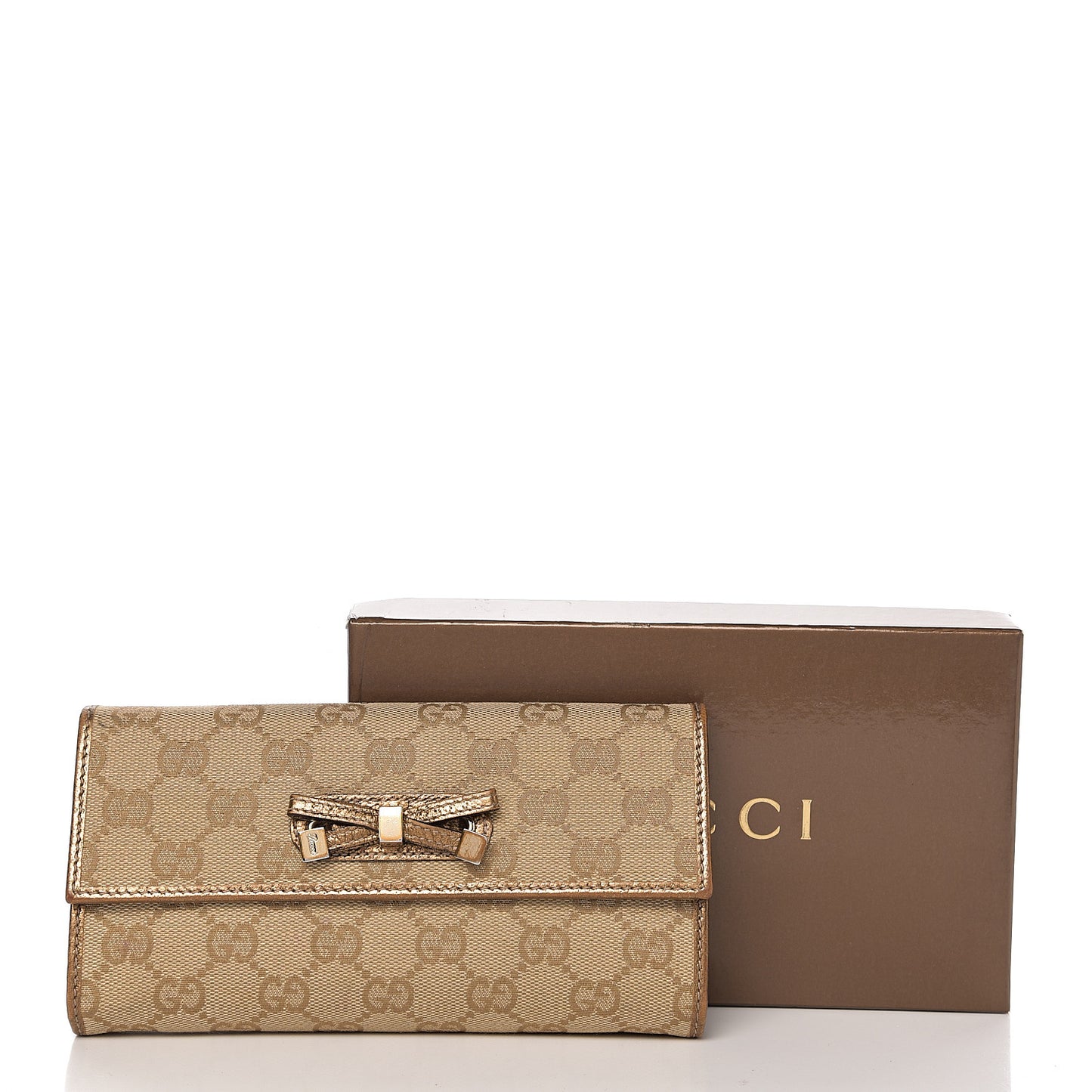 Monogram Princy Continental Wallet Gold