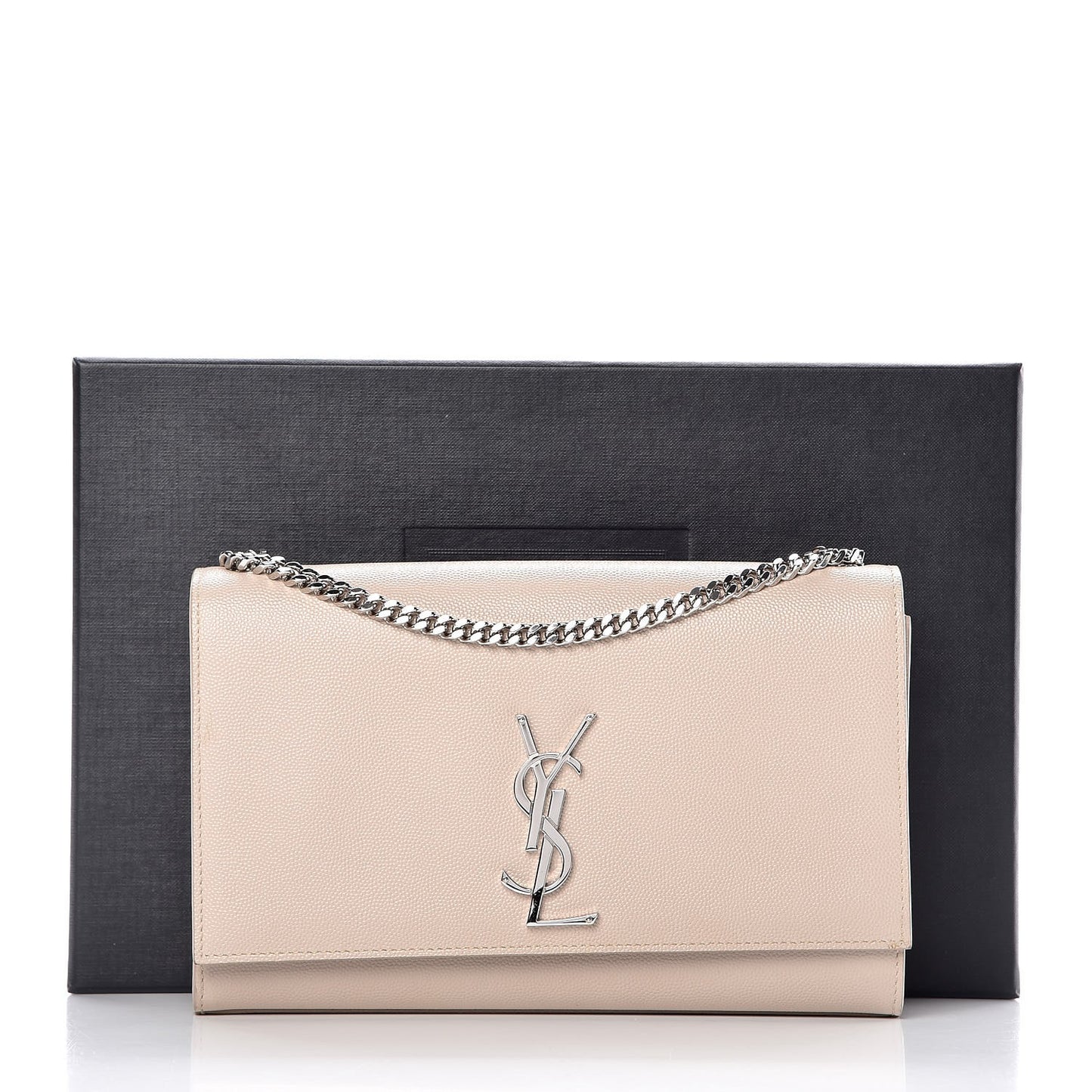 Grain De Poudre Medium Monogram Kate Satchel Rose Poudre
