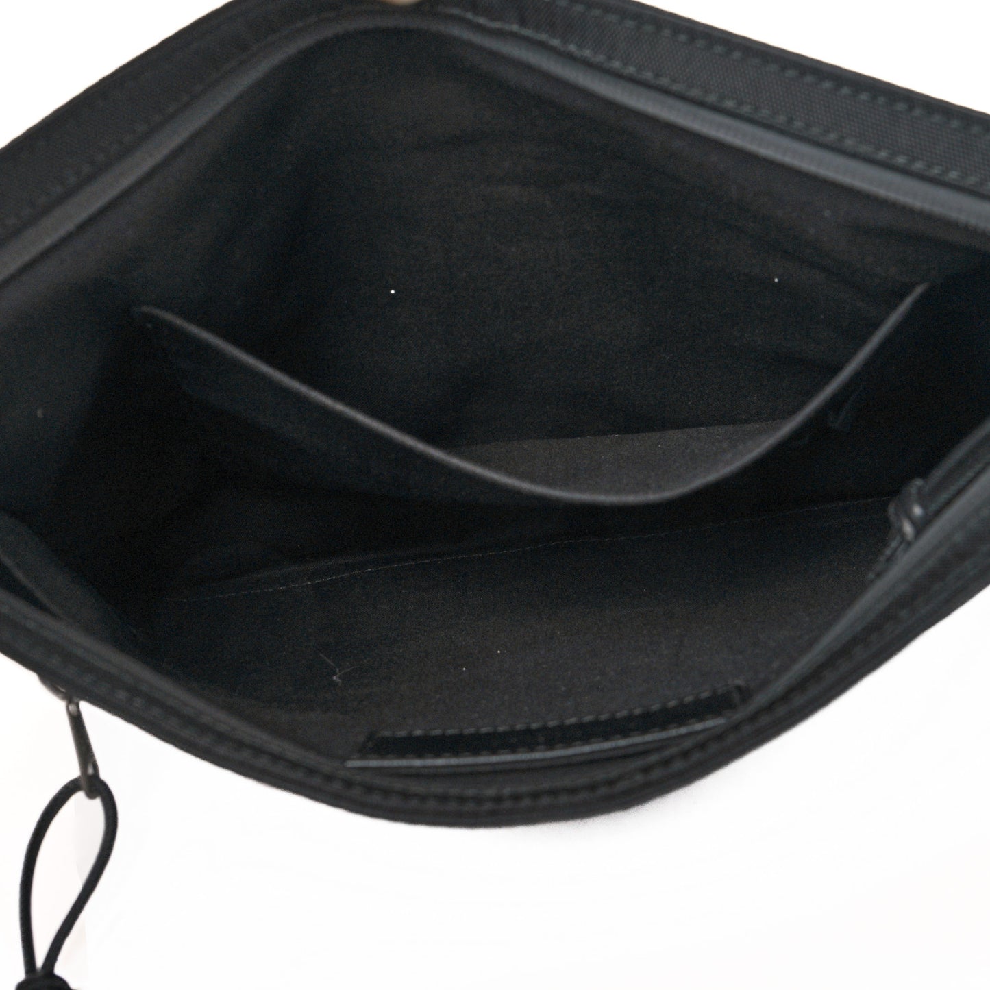 Nylon Political Campaign Logo Embroidered Documents Case Black