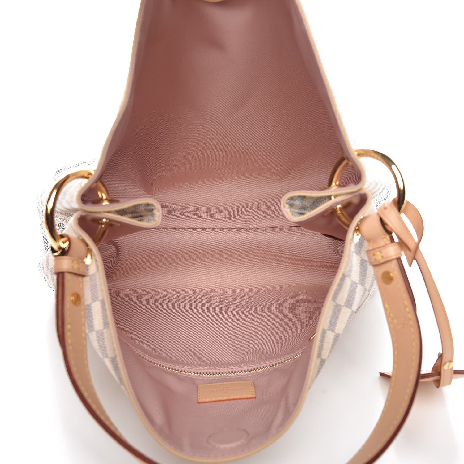 Louis Vuitton Damier Azur Graceful PM Rose Ballerine 5 of 9