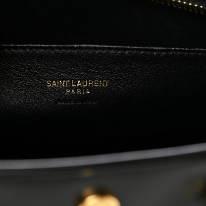 Saint Laurent Calfskin Monogram Baby Cabas Black 6 of 11