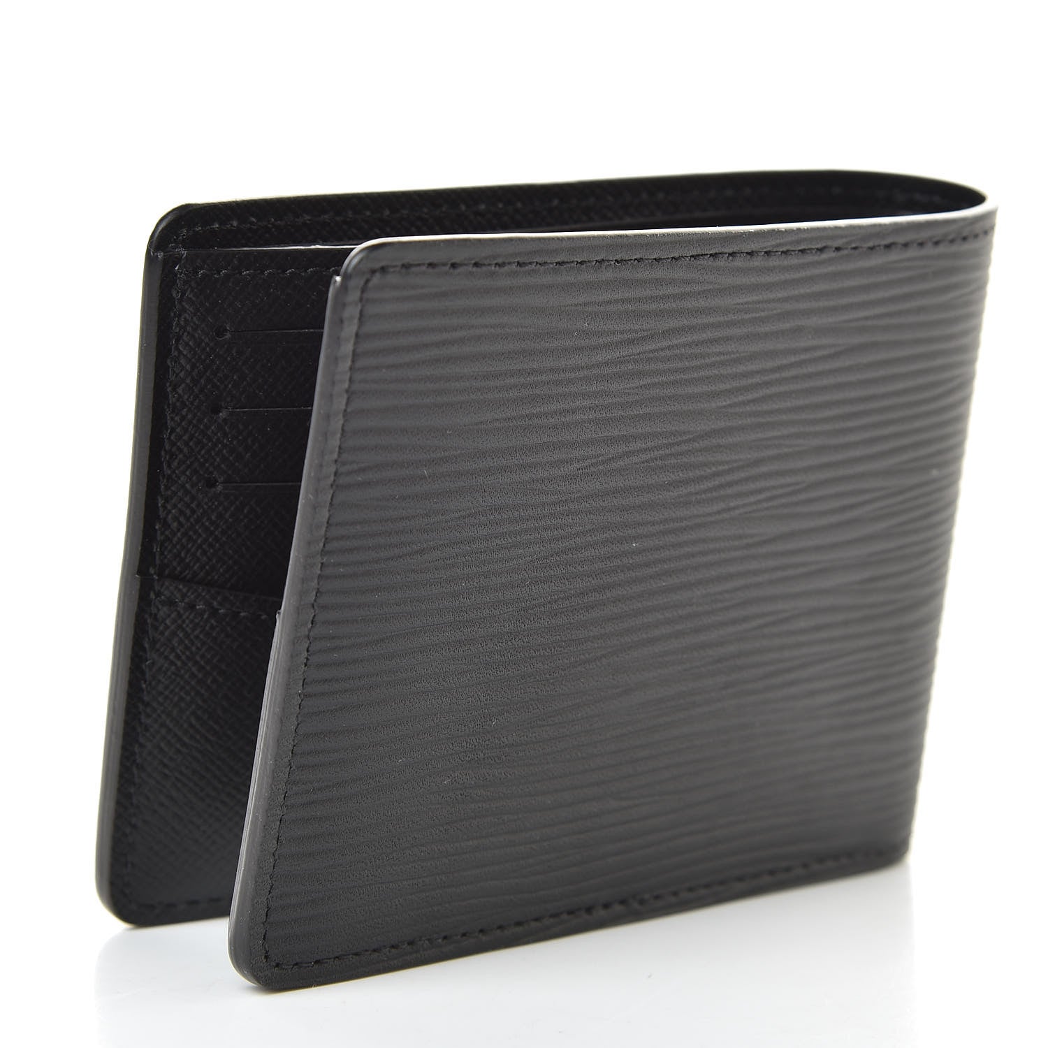 Louis Vuitton Epi Multiple Wallet Black 3 of 6