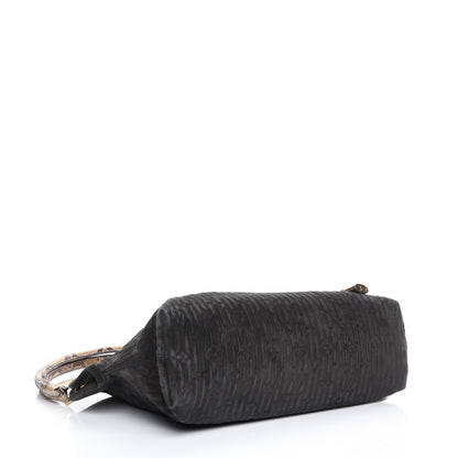 Louis Vuitton Monogram Suede Embossed Wish Kohl 4 of 11