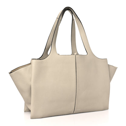 Celine Baby Grained Calfskin Medium Tri-Fold Bag Dune 3 of 8