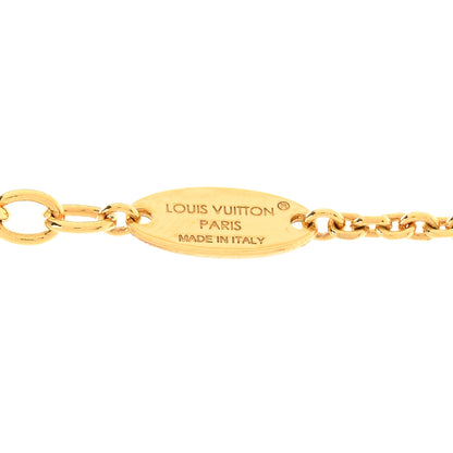 Louis Vuitton Metal Blooming Supple Necklace Gold 5 of 8