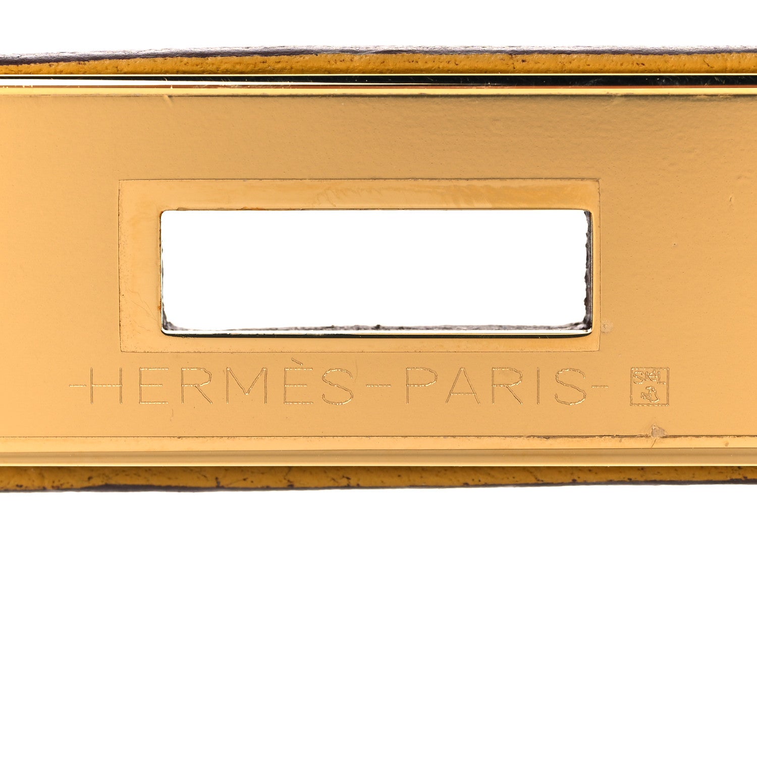 Hermes Taurillon Clemence Kelly Retourne 28 Jaune Ambre 31 of 42