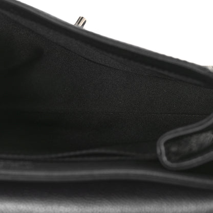 Louis Vuitton Soft Calfskin Eyelet Lockme II Top Handle Gris Silver 5 of 12