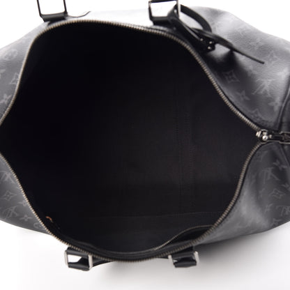 Louis Vuitton Monogram Eclipse Keepall Bandouliere 45 7 of 9