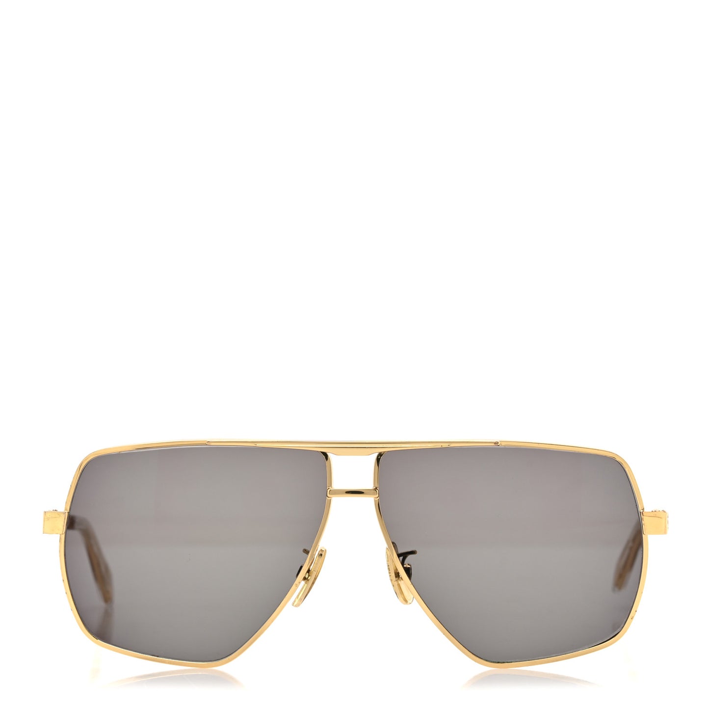 Oversized Aviator Sunglasses CL40246U-Y Gold