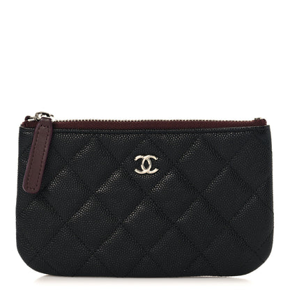 Chanel Caviar Quilted Small Cosmetic Case Black 1 of 8