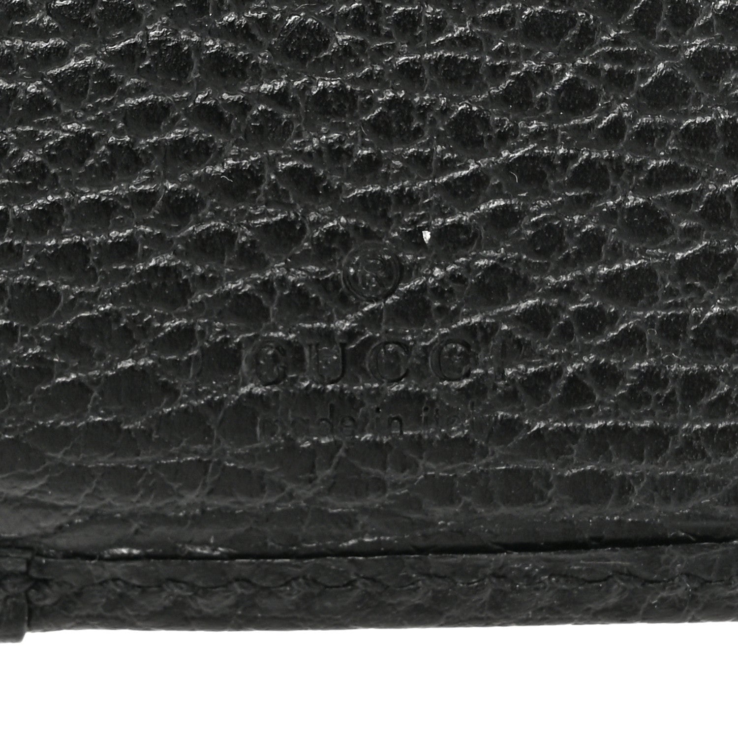 Gucci Dollar Calfskin GG Marmont Wallet Black 7 of 11