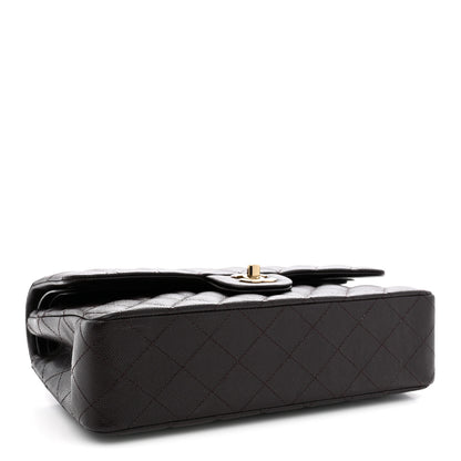 Chanel Caviar Quilted Medium Double Flap Brown 4 of 11