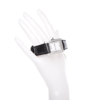 Fendi Stainless Steel Alligator Diamond Bezel Mother of Pearl 27mm Quartz Watch 2 of 9