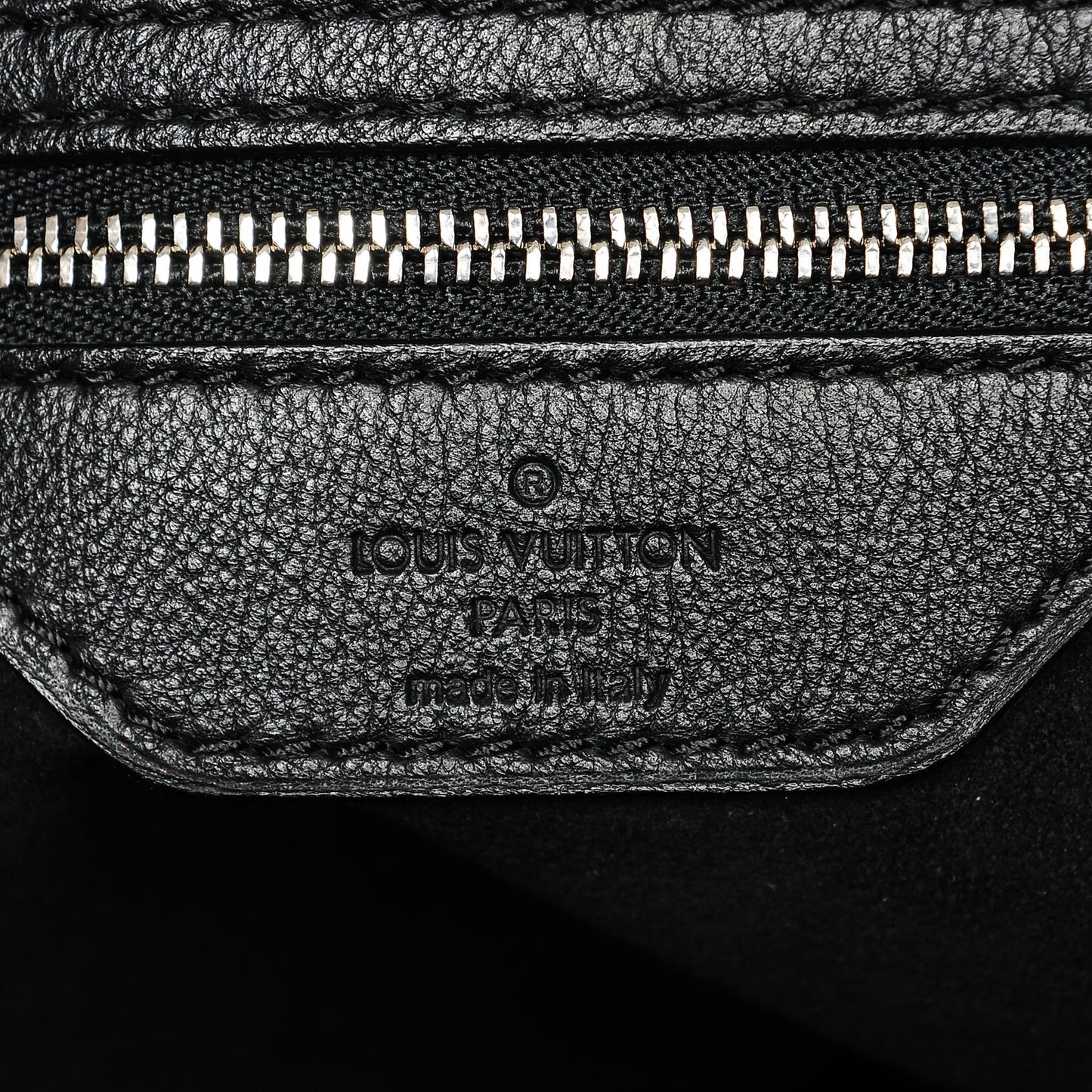 Monogram Lambskin Antheia Ixia MM Black