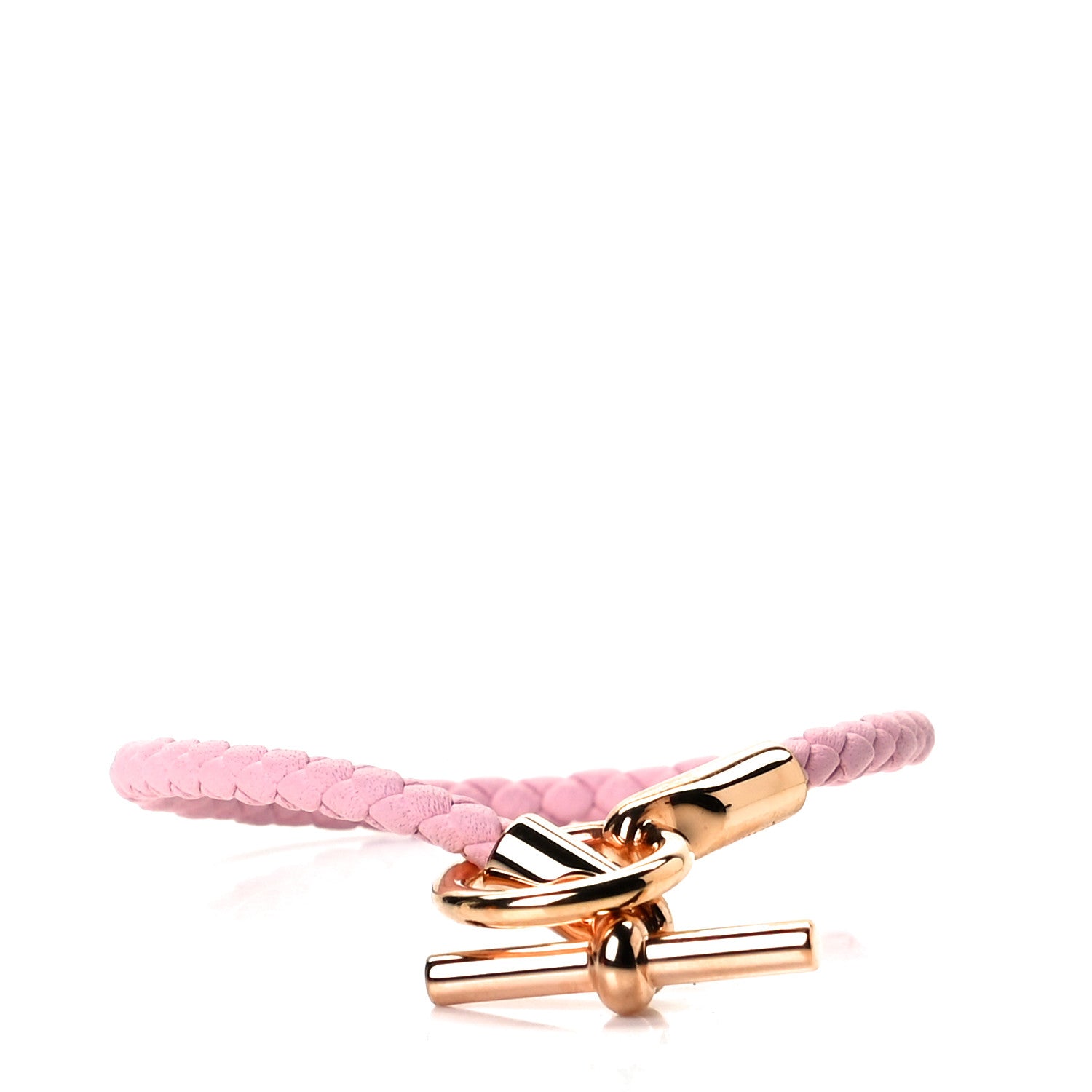 Hermes Swift Glenan Single Tour Bracelet T2 Rose Sakura 1 of 5