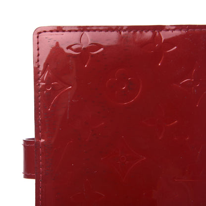 Louis Vuitton Vernis Small Ring Agenda Cover Pomme D'Amour 6 of 7