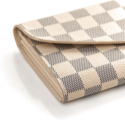 Louis Vuitton Damier Azur Sarah Wallet NM 9 of 10