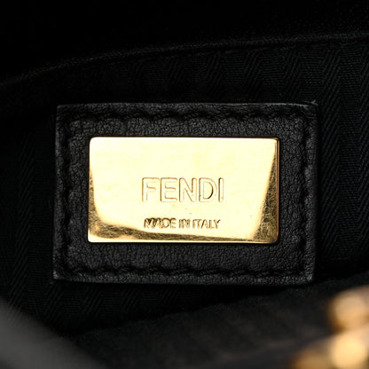 Fendi Vitello Elite Petite 2Jours Tote Black 6 of 9