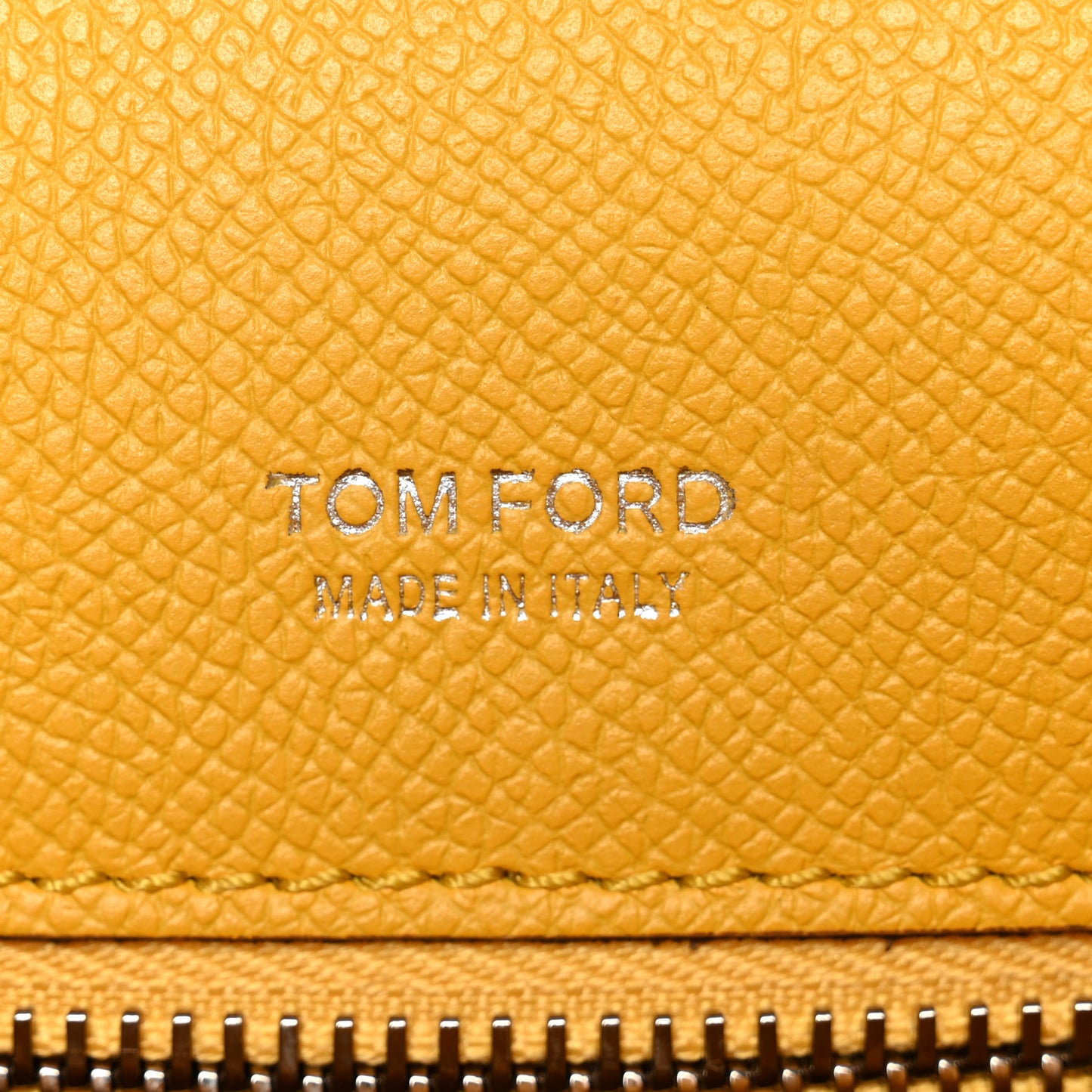 Grained Calfskin Mini T Clasp Tara Crossbody Bag Yellow