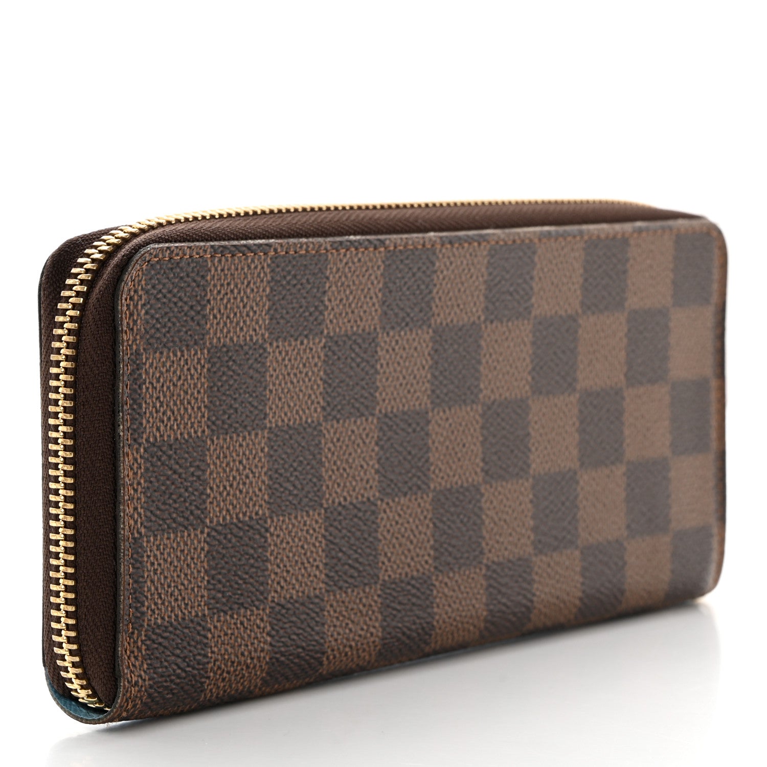 Louis Vuitton Damier Ebene 2017 Christmas Animation Clemence Wallet 3 of 11