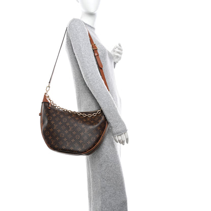 Louis Vuitton Reverse Monogram Loop Hobo 2 of 9