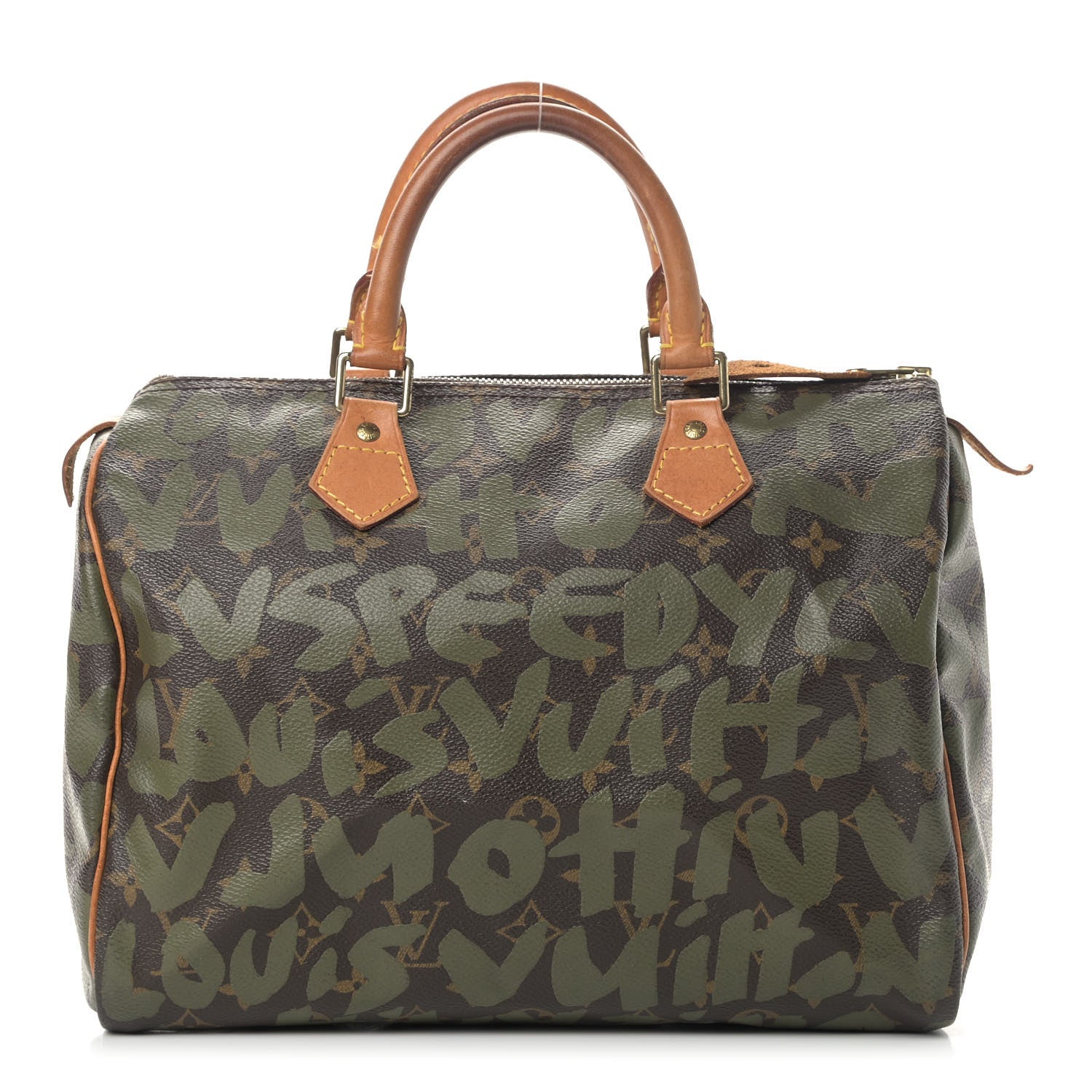 Louis Vuitton Monogram Graffiti Speedy 30 Kaki 1 of 14