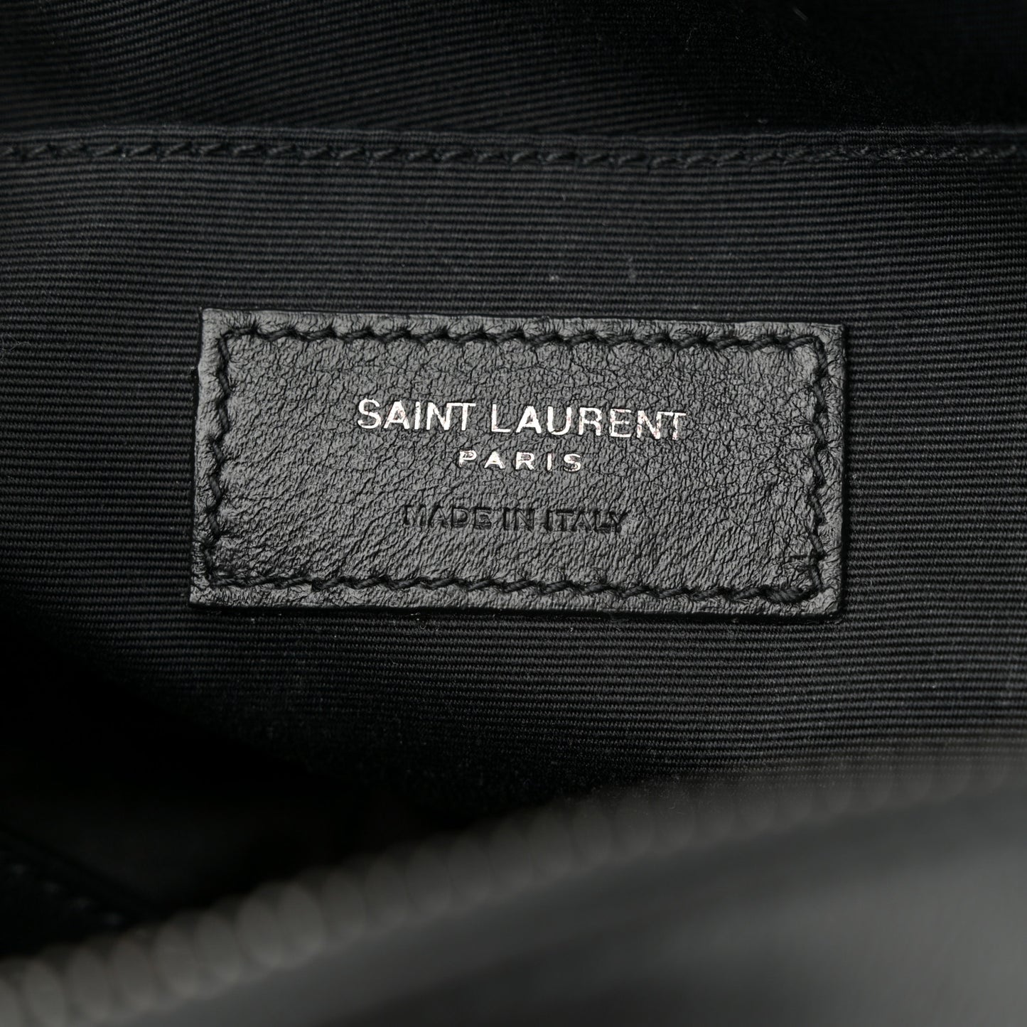 Calfskin Matelasse Monogram Lou Camera Bag Black