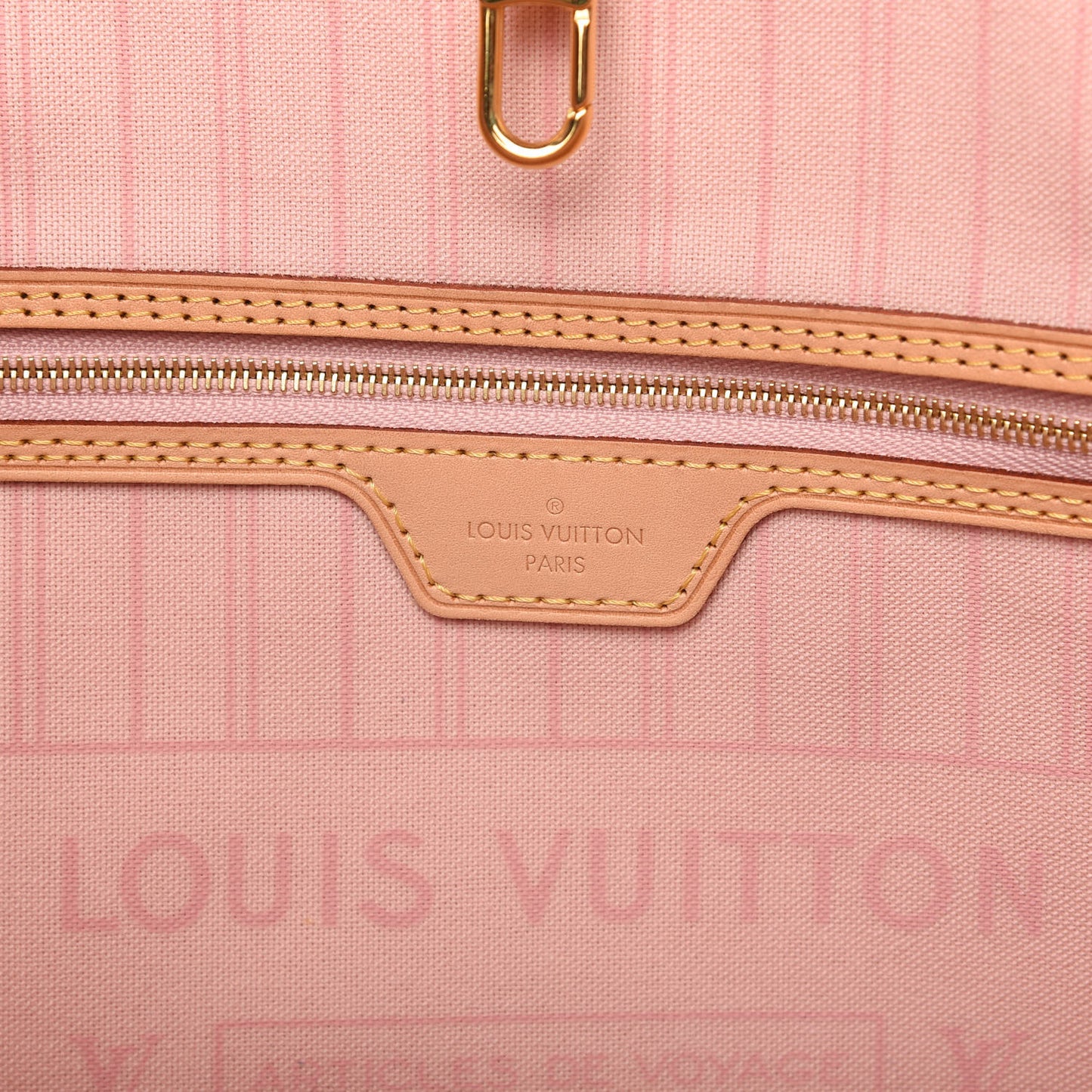 Damier Azur Neo Neverfull MM Rose Ballerine