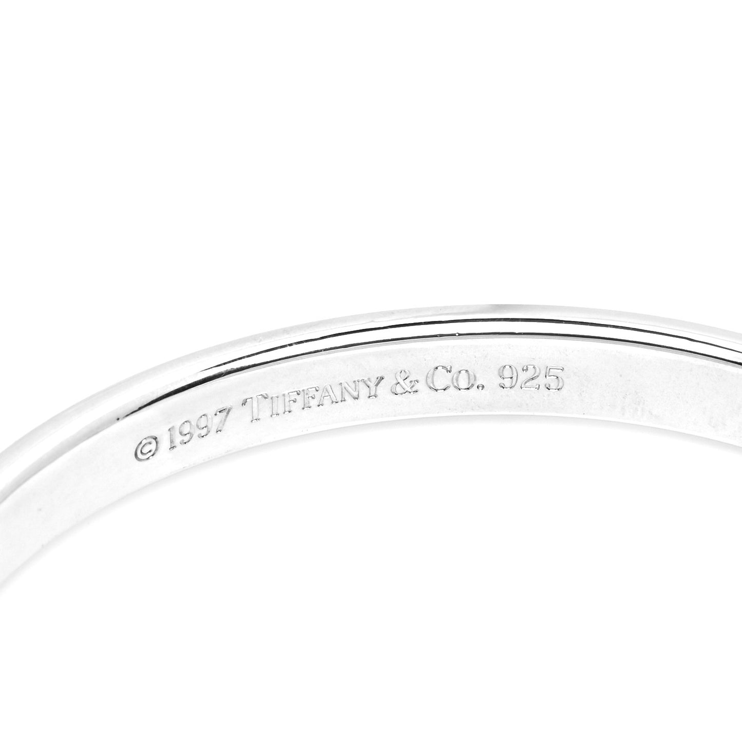 Sterling Silver Narrow 1837 Bangle Bracelet
