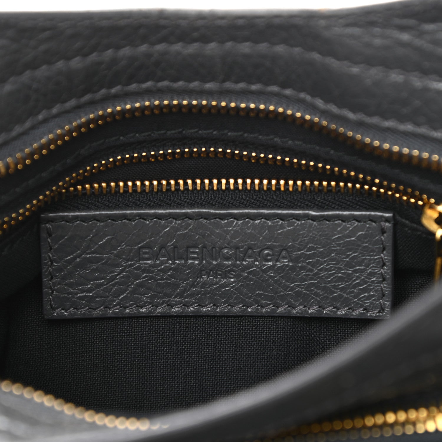 Balenciaga Agneau Giant 12 Gold Hardware Mini City Gris Fossile 6 of 9