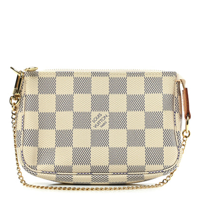 Louis Vuitton Damier Azur Mini Pochette Accessories 1 of 7