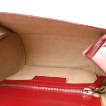 Givenchy Patent Calfskin Mini Pandora Box Crossbody Bag Red 5 of 18