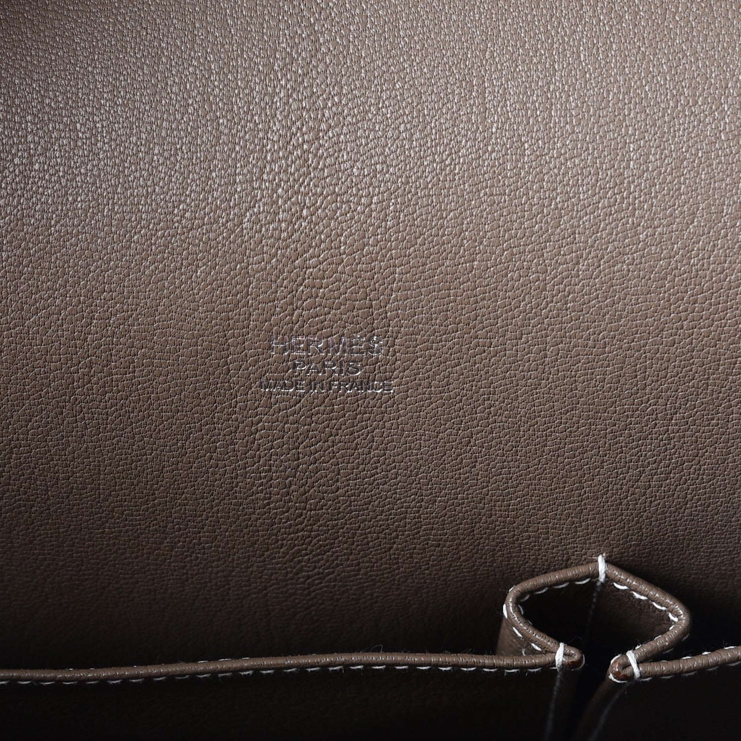 Hermes Taurillon Clemence Jypsiere 31 Etoupe 6 of 8