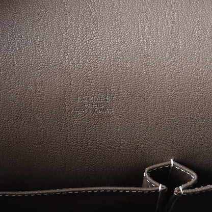 Hermes Taurillon Clemence Jypsiere 31 Etoupe 6 of 8