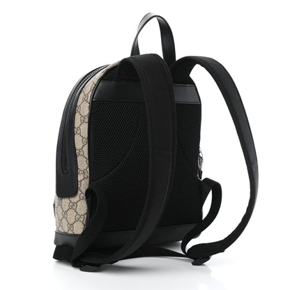 Gucci GG Supreme Monogram Small Eden Day Backpack Black 3 of 9