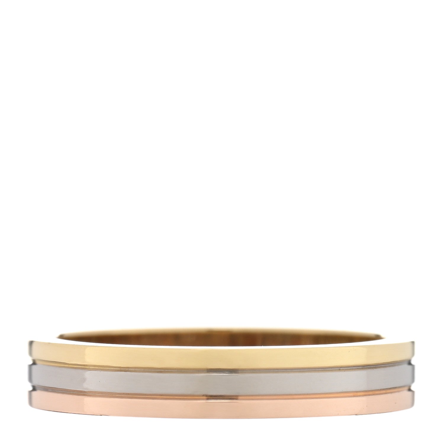 Cartier 18K Pink White Yellow Gold 3.5mm Vendome Louis Cartier Wedding Band Ring 52 6 3 of 5