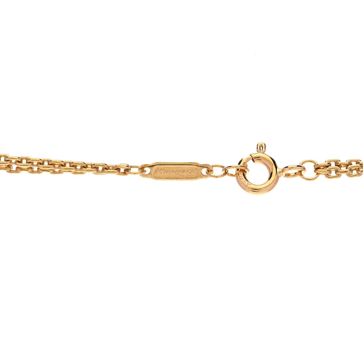 18K Yellow Gold HardWear Double Link Pendant Necklace