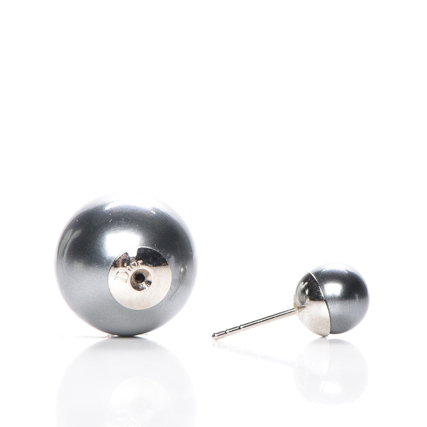 Mise En Dior Tribal Earrings Grey