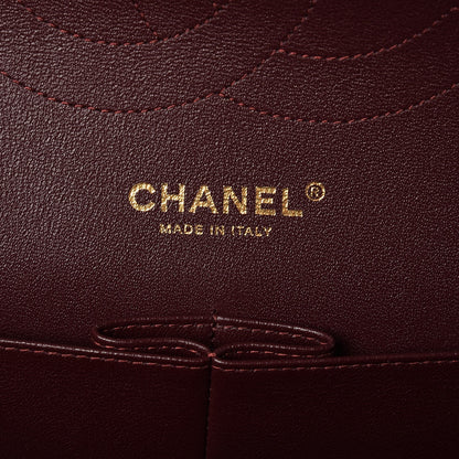 Chanel Lambskin Quilted Jumbo Double Flap Black 7 of 13