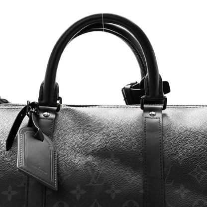 Louis Vuitton Monogram Eclipse Keepall Bandouliere 55 2 of 10